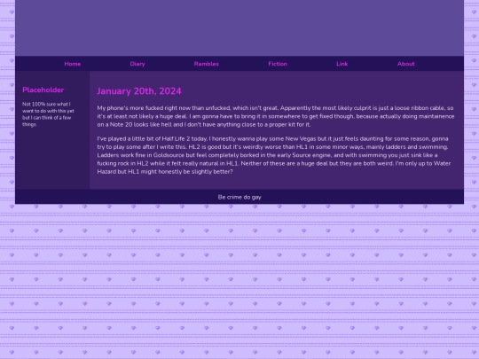 Diary/January 2024/January_20th_2024 screenshot