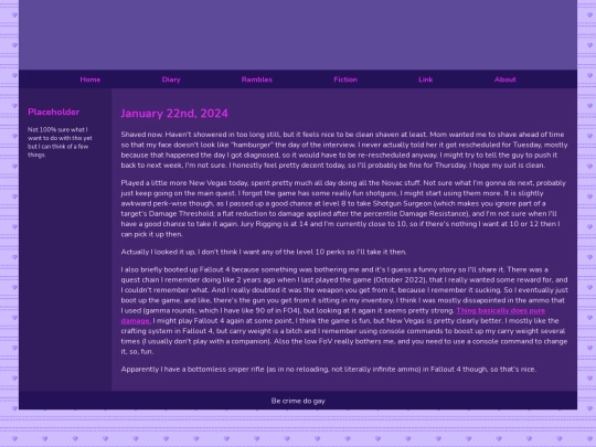 Diary/January 2024/January_22nd_2024 screenshot