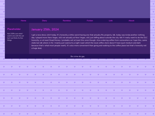 Diary/January 2024/January_25th_2024 screenshot