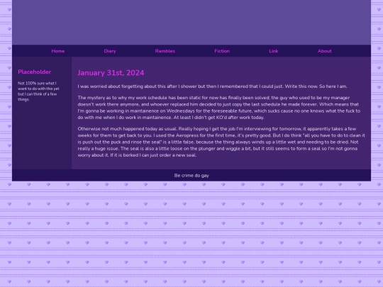 Diary/January 2024/January_31st_2024 screenshot