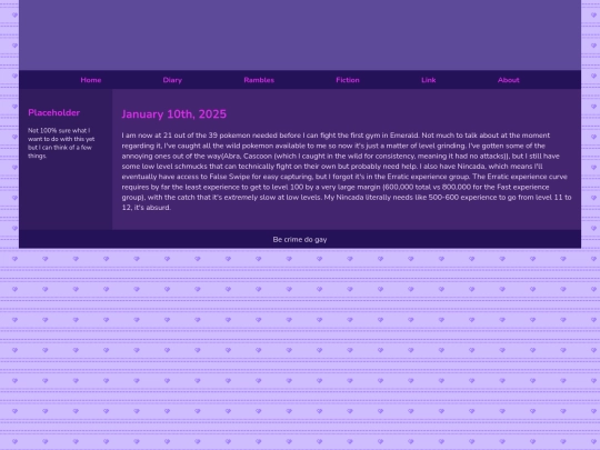 Diary/January 2025/January_10th_2025 screenshot