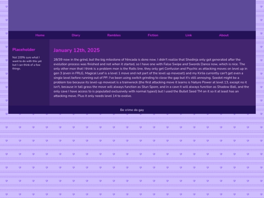 Diary/January 2025/January_12th_2025 screenshot