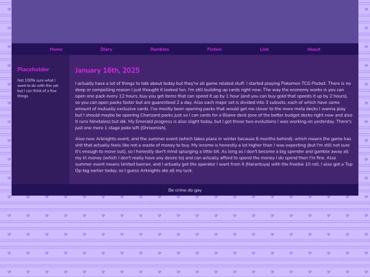 Diary/January 2025/January_16th_2025 screenshot