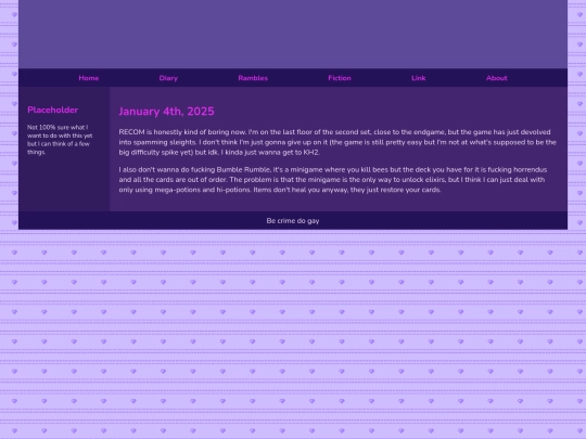 Diary/January 2025/January_4th_2025 screenshot