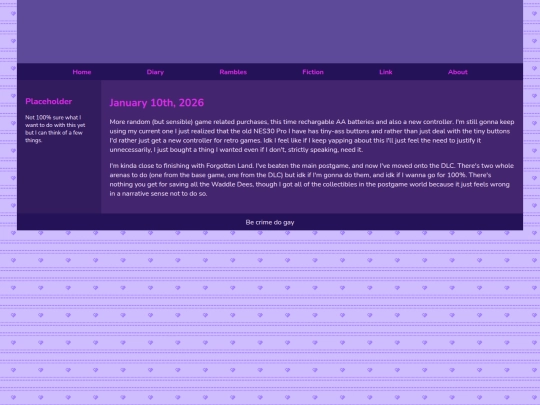 Diary/January 2026/January_10th_2026 screenshot