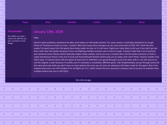 Diary/January 2026/January_13th_2026 screenshot