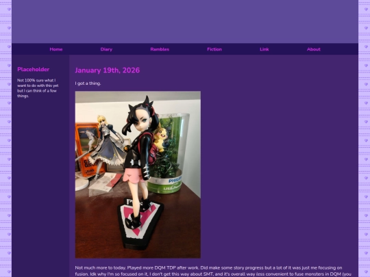Diary/January 2026/January_19th_2026 screenshot