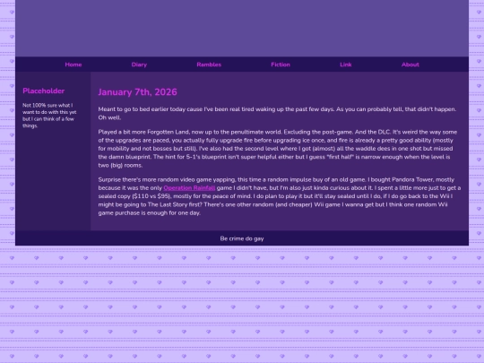 Diary/January 2026/January_7th_2026 screenshot