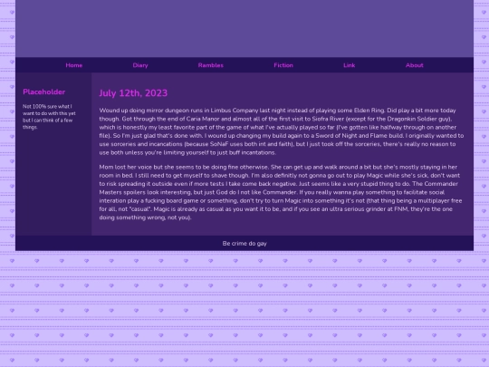 Diary/July 2023/July_12th_2023 screenshot