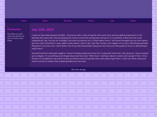 Diary/July 2023/July_13th_2023 screenshot