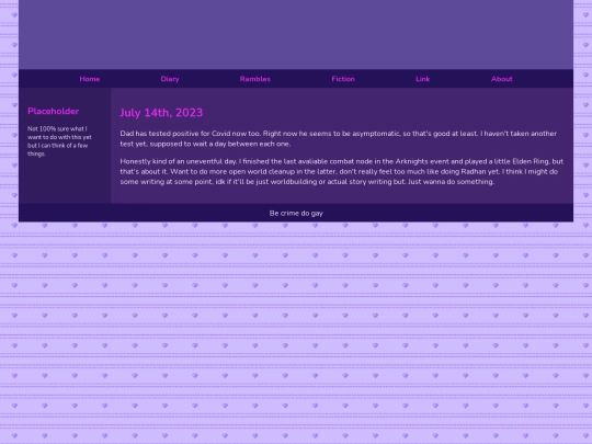 Diary/July 2023/July_14th_2023 screenshot