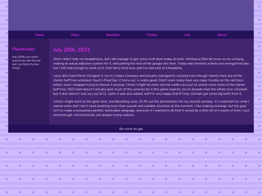 Diary/July 2023/July_20th_2023 screenshot