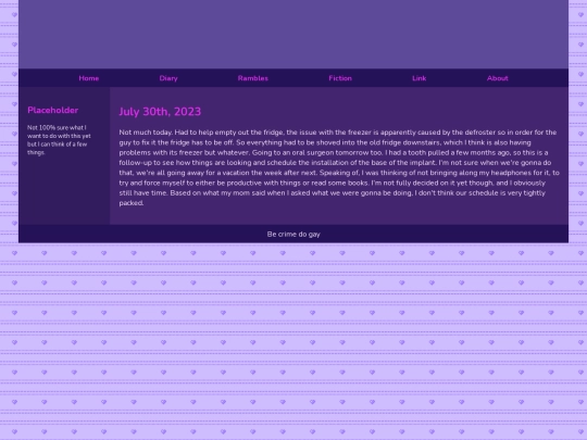 Diary/July 2023/July_30th_2023 screenshot