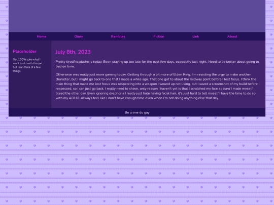 Diary/July 2023/July_8th_2023 screenshot