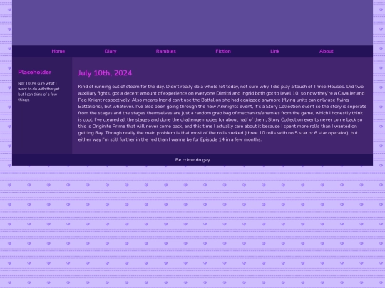Diary/July 2024/July_10th_2024 screenshot