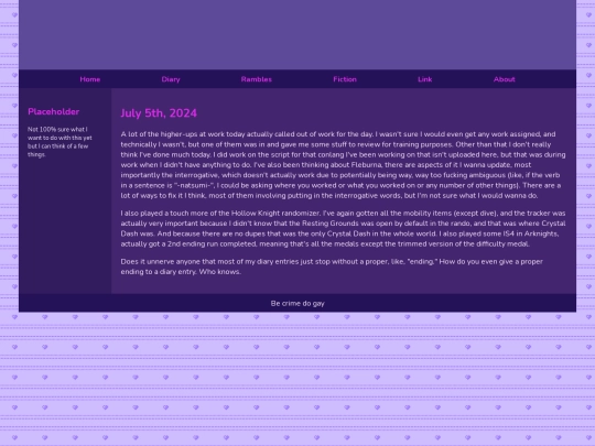Diary/July 2024/July_5th_2024 screenshot
