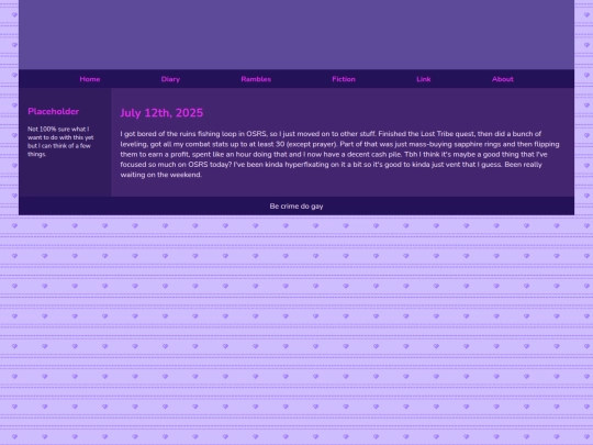Diary/July 2025/July_12th_2025 screenshot
