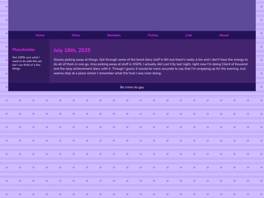 Diary/July 2025/July_16th_2025 screenshot