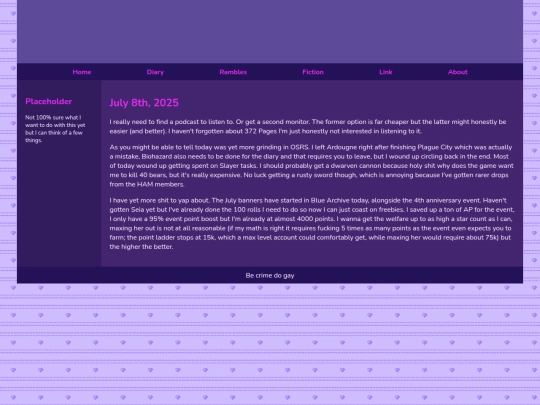 Diary/July 2025/July_8th_2025 screenshot