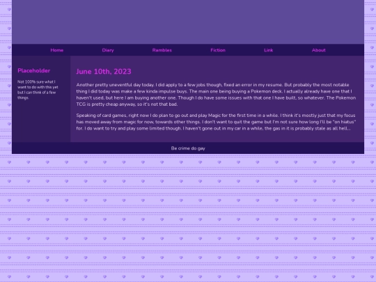 Diary/June 2023/June_10th_2023 screenshot