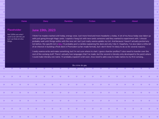 Diary/June 2023/June_19th_2023 screenshot