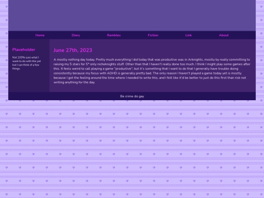 Diary/June 2023/June_27th_2023 screenshot