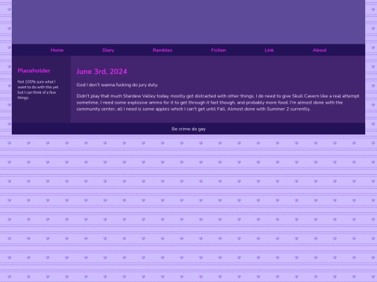Diary/June 2024/June_3rd_2024 screenshot