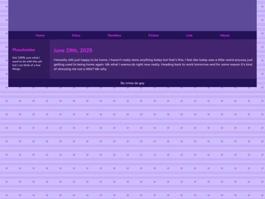 Diary/June 2025/June_29th_2025 screenshot
