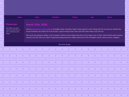Diary/March 2024/March_11th_2024 screenshot
