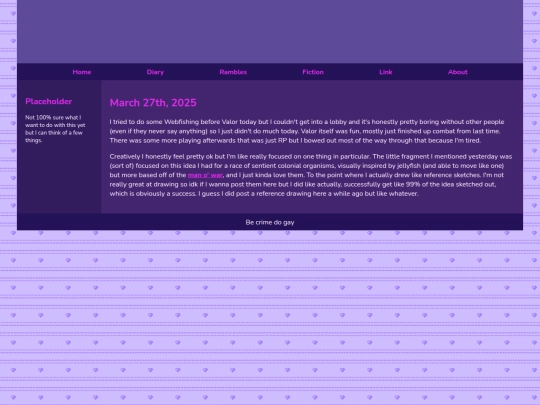 Diary/March 2025/March_27th_2025 screenshot