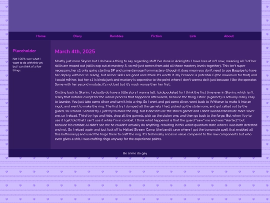 Diary/March 2025/March_4th_2025 screenshot