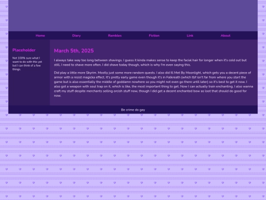 Diary/March 2025/March_5th_2025 screenshot