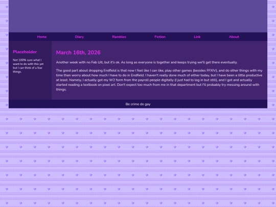Diary/March 2026/March_16th_2026 screenshot