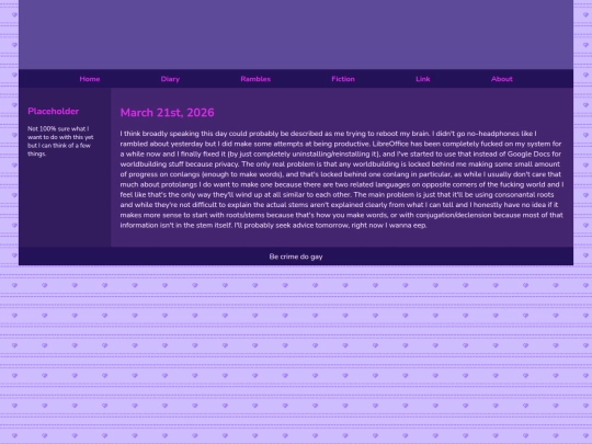 Diary/March 2026/March_21st_2026 screenshot