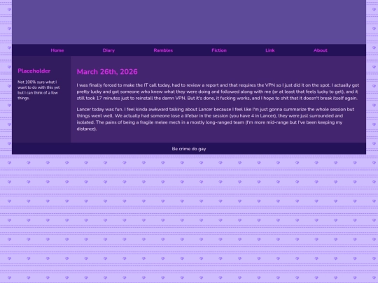 Diary/March 2026/March_26th_2026 screenshot