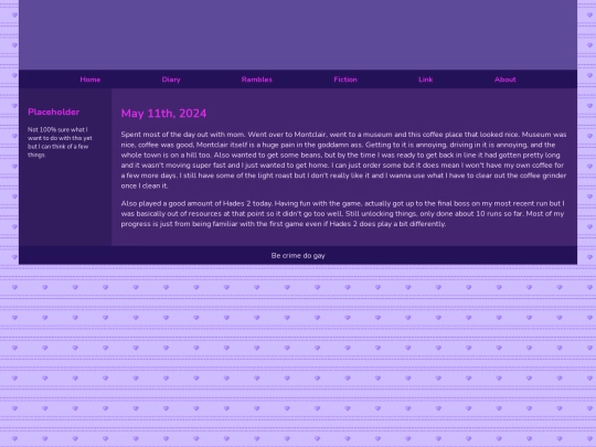Diary/May 2024/May_11th_2024 screenshot