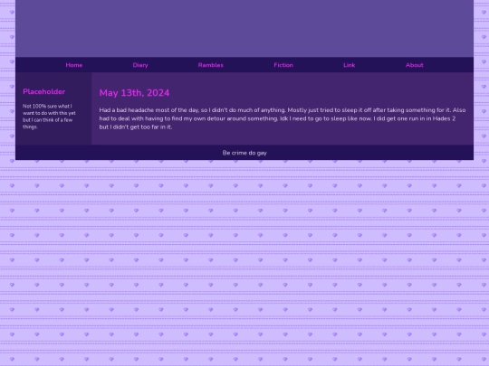 Diary/May 2024/May_13th_2024 screenshot