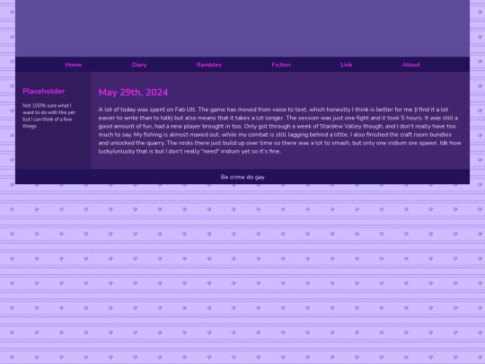 Diary/May 2024/May_29th_2024 screenshot