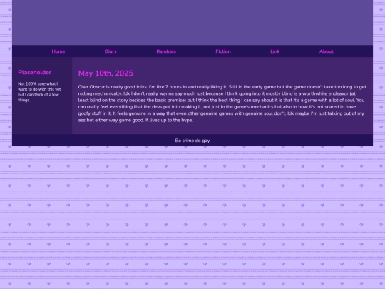 Diary/May 2025/May_10th_2025 screenshot
