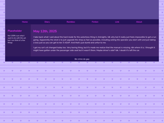 Diary/May 2025/May_12th_2025 screenshot