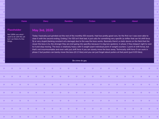 Diary/May 2025/May_3rd_2025 screenshot