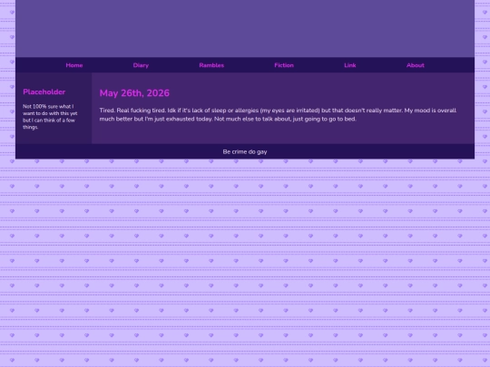Diary/May 2026/May_26th_2026 screenshot