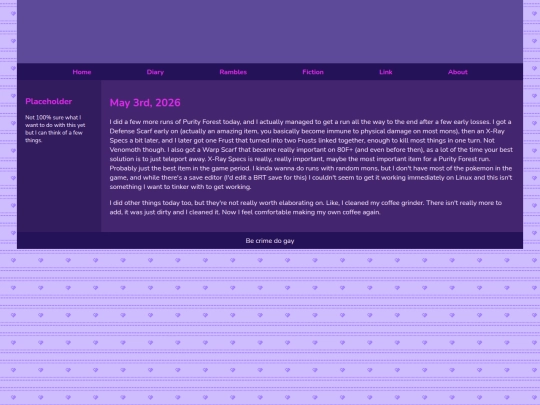 Diary/May 2026/May_3rd_2026 screenshot