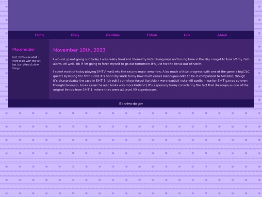 Diary/November 2023/November_10th_2023 screenshot