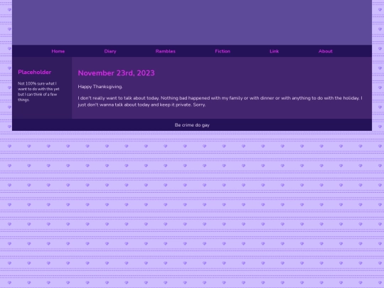 Diary/November 2023/November_23rd_2023 screenshot