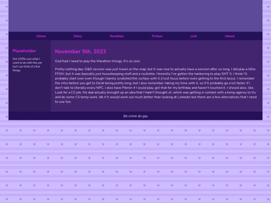 Diary/November 2023/November_5th_2023 screenshot