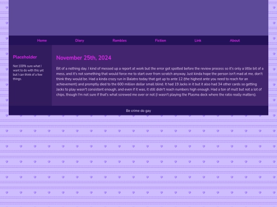 Diary/November 2024/November_25th_2024 screenshot