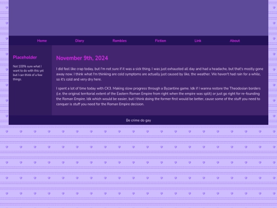 Diary/November 2024/November_9th_2024 screenshot