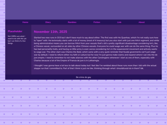 Diary/November 2025/November_11th_2025 screenshot