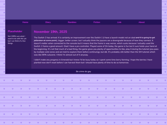 Diary/November 2025/November_19th_2025 screenshot